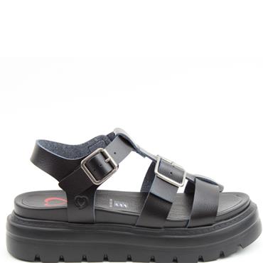 HEAVENLY FEET WOMENS SANDAL - BLACK